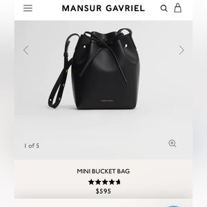 Mansur Gavriel Mini Bucket Bag